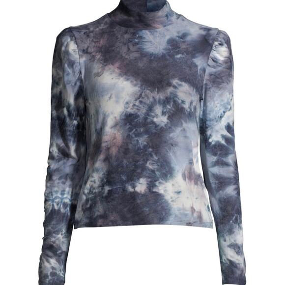 Derek Heart Blue TieDye Top Size Small - Picture 6 of 11